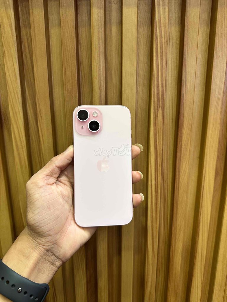 Apple iPhone 15 128GB Hồng VN/A. Mua bán Điện thoại tại Quận 8 Tp Hồ Chí Minh được đăng bởi Lê Đặng Minh Khang hình 1