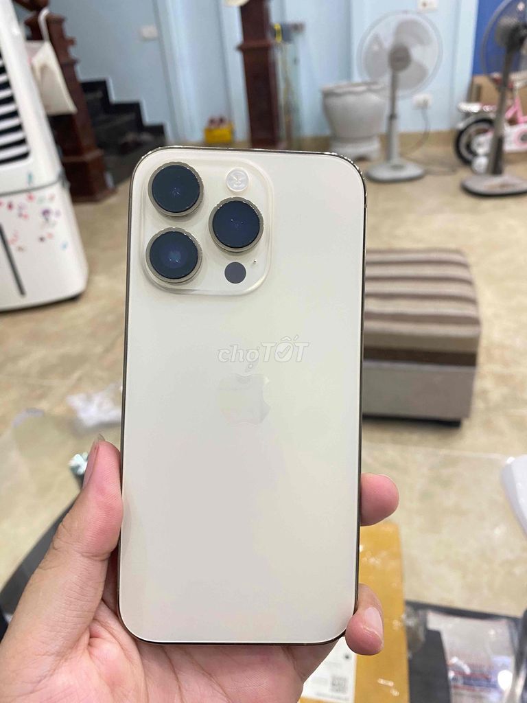 Apple iPhone 14 Pro 128GB Vàng 98%. Mua bán Điện thoại tại Huyện Thuỷ Nguyên Hải Phòng được đăng bởi Nhật Hạ Mobile hình 1