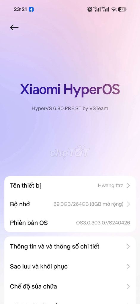 Xiaomi Redmi K90 12GB/264GB. Mua bán Điện thoại tại Huyện Bến Lức Long An được đăng bởi Trạng Võ  hình 1