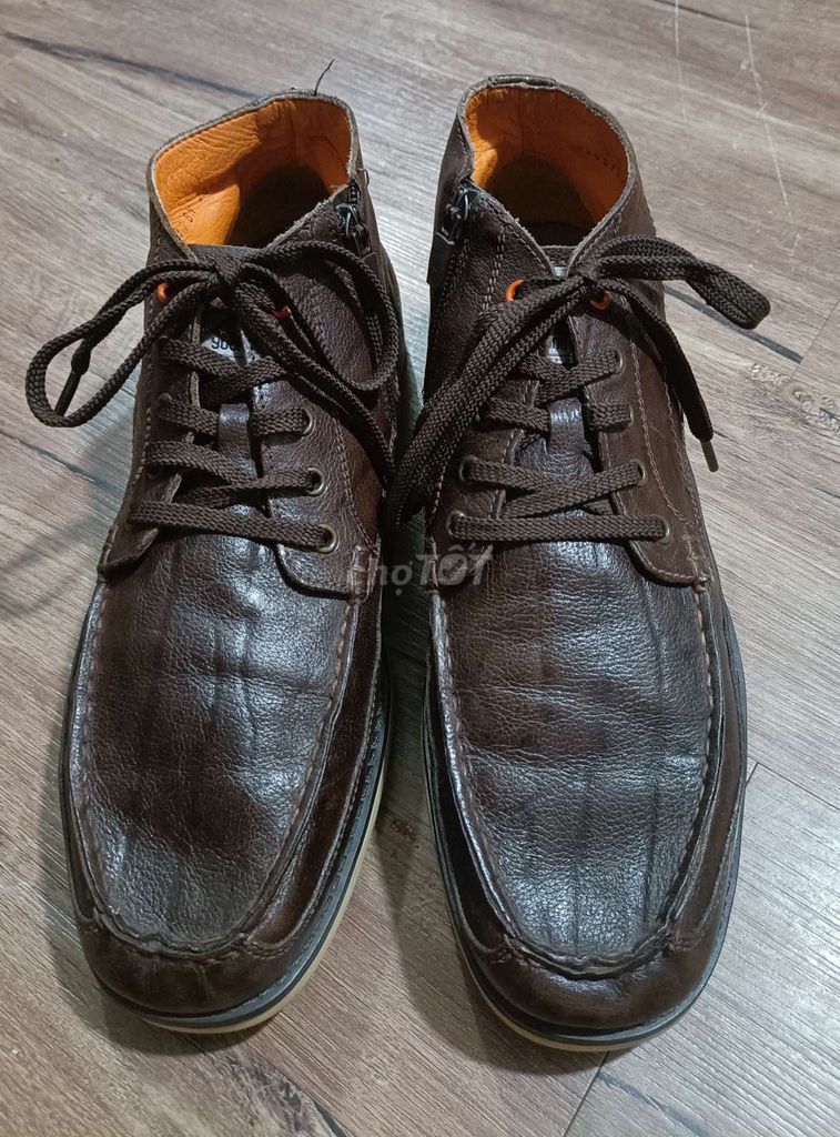 Giày boot Young Age Nam Da thật Nâu 42. Mua bán Giày dép tại Thành phố Long Xuyên An Giang được đăng bởi NGÔ ANH KIỆT  hình 1