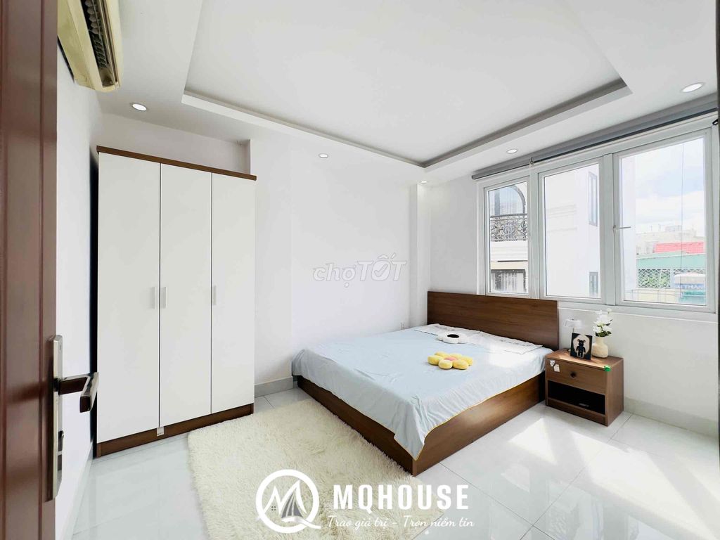 🔥 Penhouse 2 Phòng Ngủ 80m2 bancol sân vườn _ Gần Ngã 6 Cộng Hoà