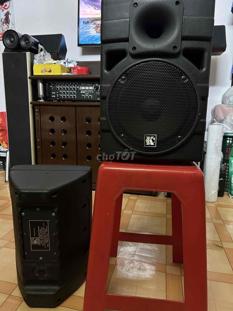 Loa karaoke CK 2000 Đen Đã sử dụng. Mua bán Tivi, Âm thanh tại Quận 6 Tp Hồ Chí Minh được đăng bởi Vương Hải  hình 1