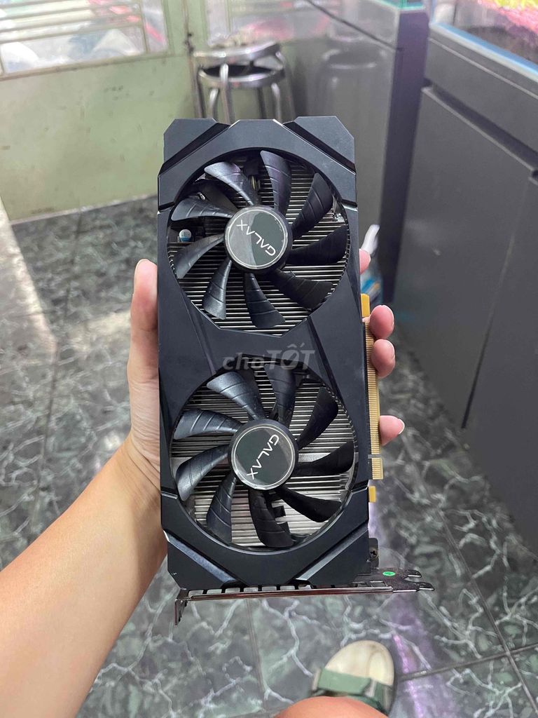 Card đồ họa Galax RTX 2060 Đen. Mua bán Linh kiện (RAM, Card...) tại Quận Phú Nhuận Tp Hồ Chí Minh được đăng bởi Hồ Anh NHẤT hình 1
