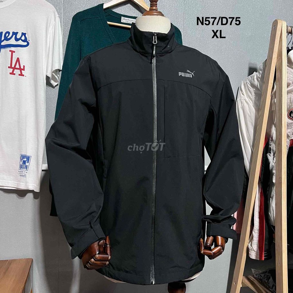 Áo khoác Puma Nam XL Đen. Mua bán Quần áo tại Huyện Đức Trọng Lâm Đồng được đăng bởi Black 2hand  hình 1