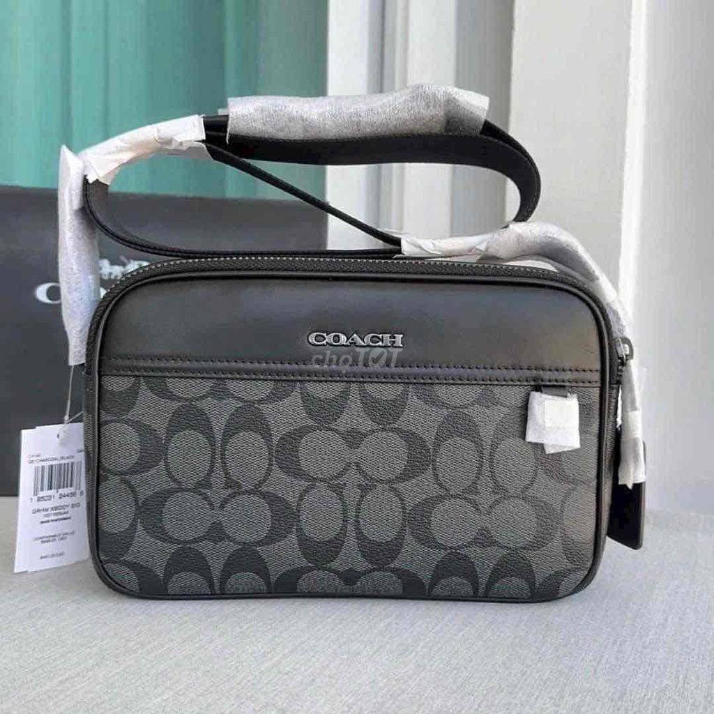 Túi đeo chéo Co;;;ach Đen. Mua bán Túi xách tại Quận 11 Tp Hồ Chí Minh được đăng bởi SHOP TÚI COACH NAM  hình 1