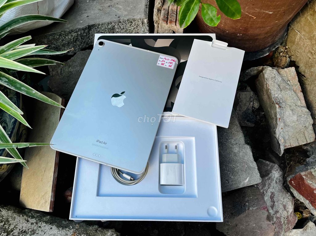 ipad air5-64gb 4G fullbox đẹp như mới