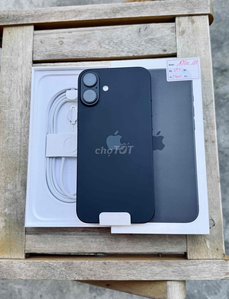 iPhone 16Plus 128GB Đen VN/A Mới 100%. Mua bán Điện thoại tại Quận Đống Đa Hà Nội được đăng bởi Lâm Bảo Tuyên hình 1