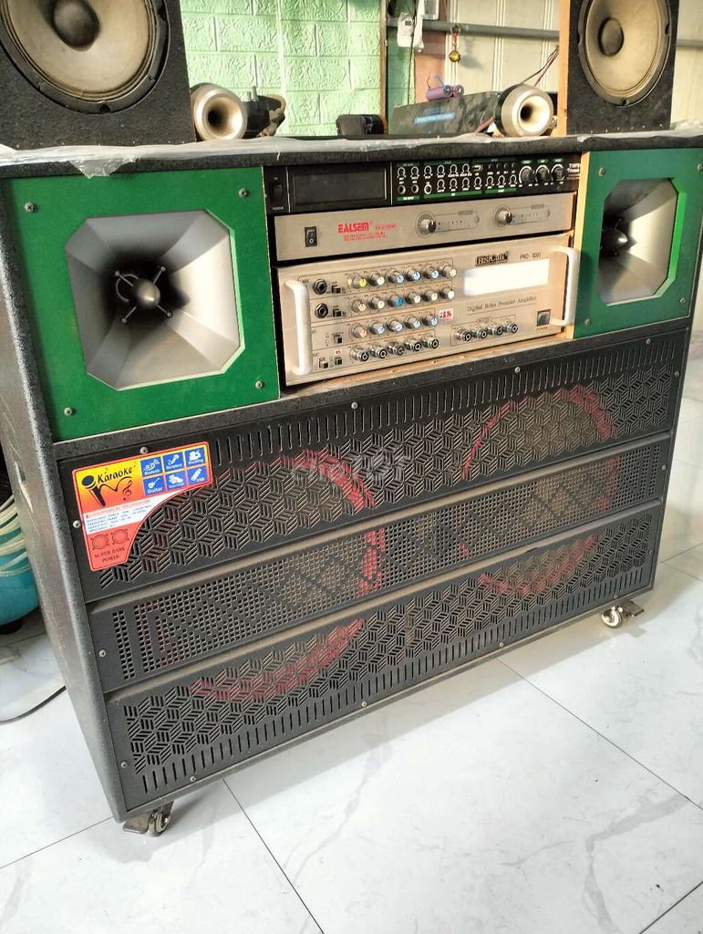 Loa karaoke 40 inch Đen, Xanh lá. Mua bán Tivi, Âm thanh tại Thành phố Thuận An Bình Dương được đăng bởi đồ điện tử  hình 1