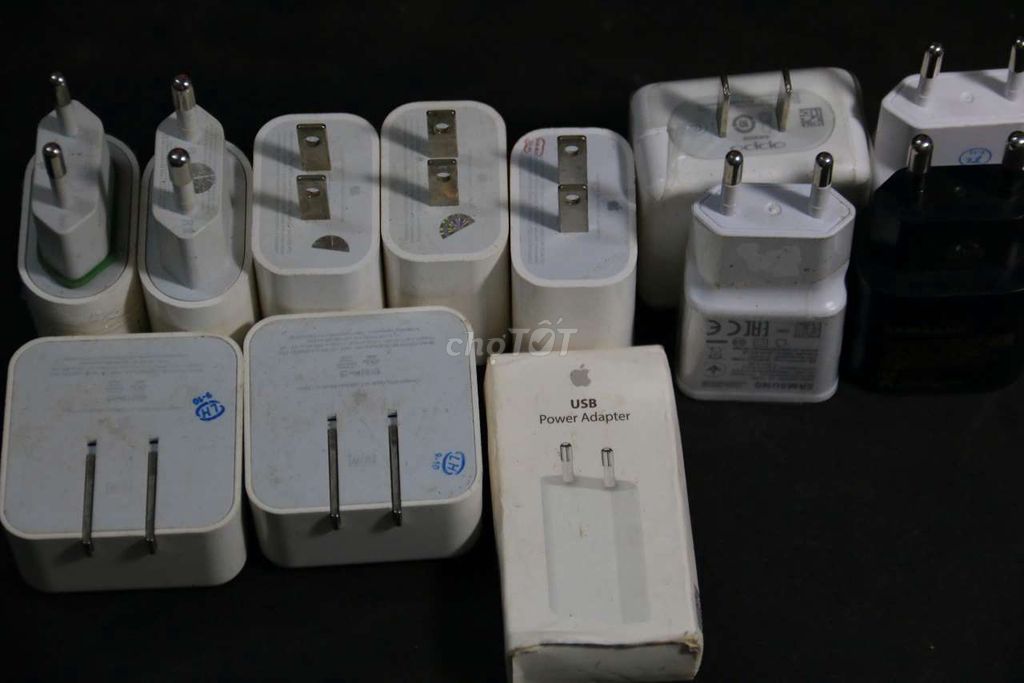 Củ sạc Apple, Samsung, OPPO 20W-60W Trắng Đen. Mua bán Phụ kiện (Màn hình, Chuột...) tại Thành phố Vĩnh Long Vĩnh Long được đăng bởi TECH HUB PC hình 1