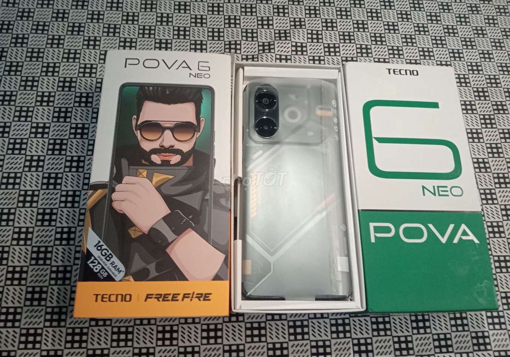 Tecno Pova 6 Neo 8+/128G Fullbox Pin khủng 7000. Mua bán Điện thoại tại Thành phố Dĩ An Bình Dương được đăng bởi ĐT Có Sao Ghi Vậy Bán Tại Nhà Có ship trực tiếp BD SG có GL  hình 1