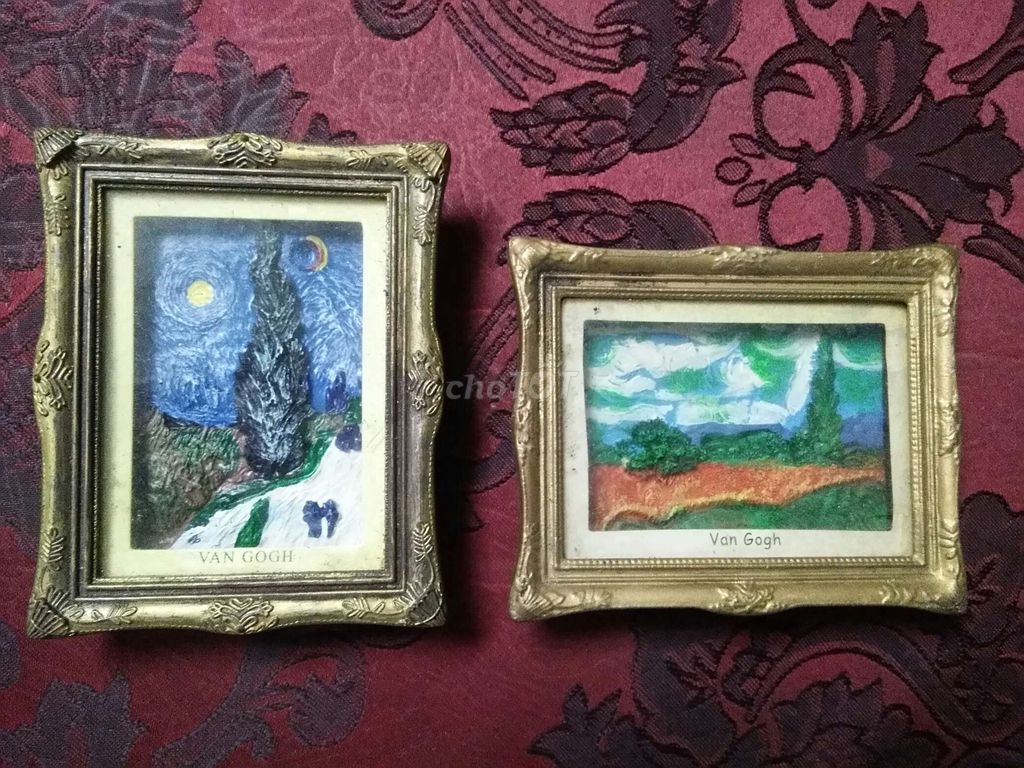 2 tranh hít nam châm châu âu van gogh