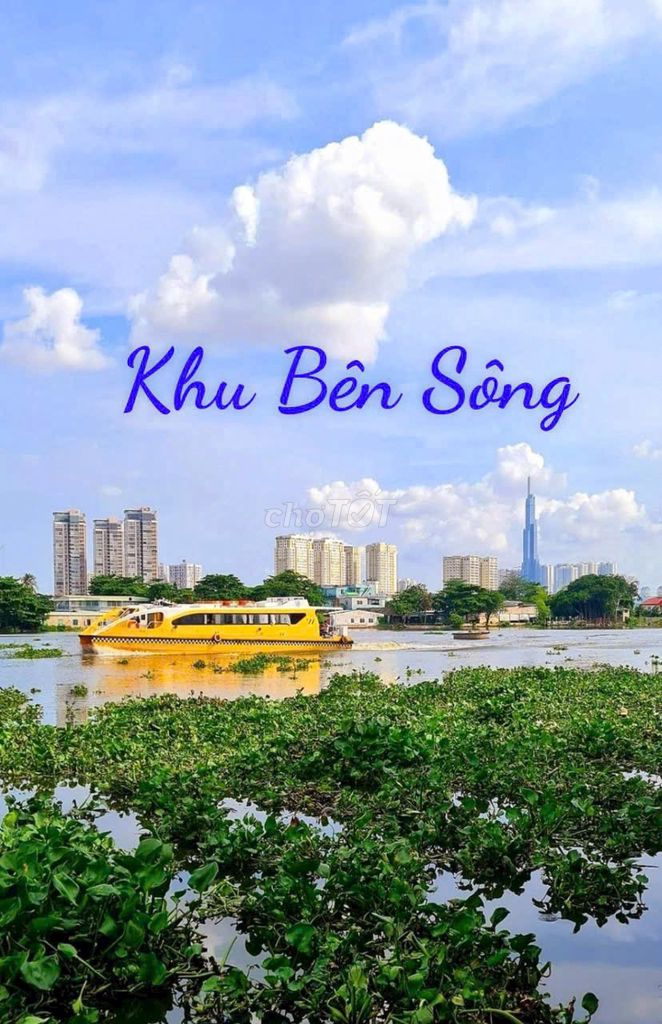 Siêu phẩm view sông SG 245m2(10x24,5), full thổ, cách Q16km, giáp Ql13