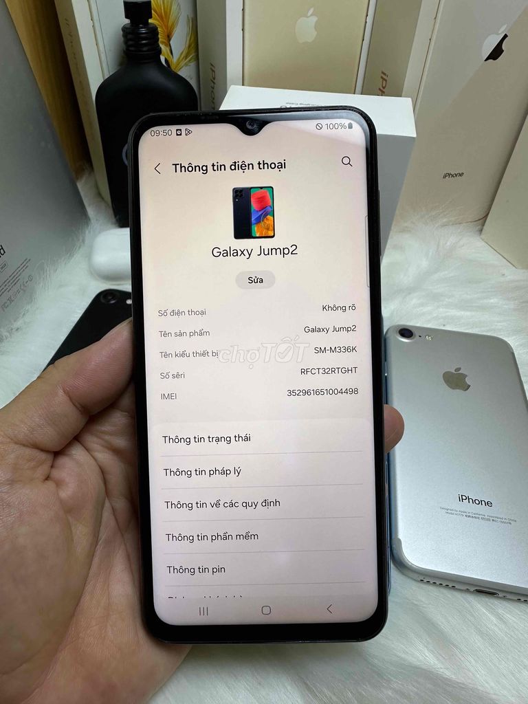 Samsung Galaxy m33 5G Jump2 128GB Nâu. Mua bán Điện thoại tại Huyện Gò Công Đông Tiền Giang được đăng bởi Điện Thoại Giá Rẻ hình 1