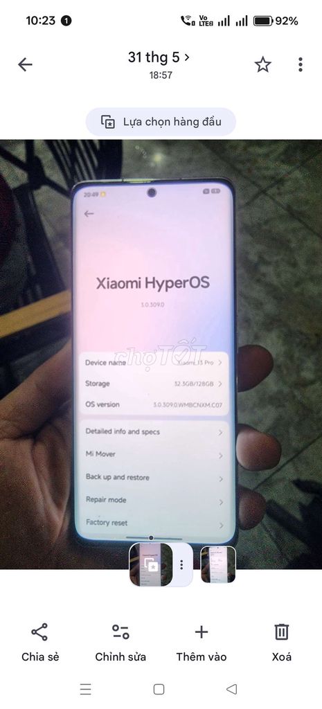 Vivo ĐÃ BÁN,mình còn xiaomi 13 pro, 11 ultra...đẹp. Mua bán Điện thoại tại Quận 10 Tp Hồ Chí Minh được đăng bởi Thịnh MB hình 1