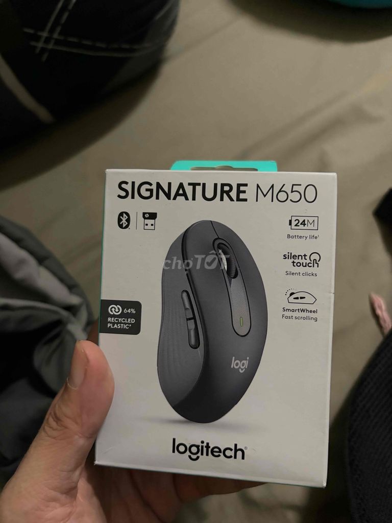 Chuột Logitech M650 Đen. Mua bán Phụ kiện (Màn hình, Chuột...) tại Quận Thanh Khê Đà Nẵng được đăng bởi nguyễn văn sỹ hình 1