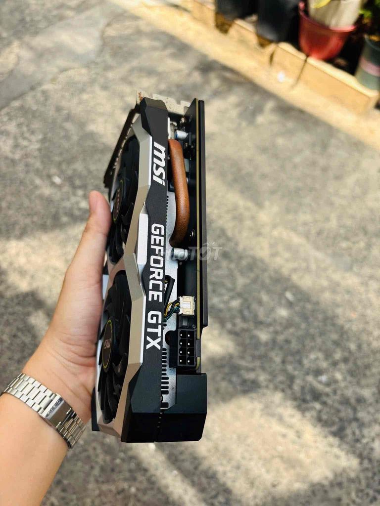 Card màn hình MSI Ventus 1660 Super. Mua bán Linh kiện (RAM, Card...) tại Quận Liên Chiểu Đà Nẵng được đăng bởi Hoàng Tùng hình 1