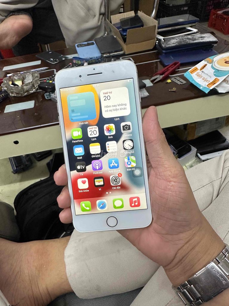 Apple iPhone 7 Plus 32GB Bạc Đã sử dụng. Mua bán Điện thoại tại Quận Bình Tân Tp Hồ Chí Minh được đăng bởi Tăng Thế Trí hình 1
