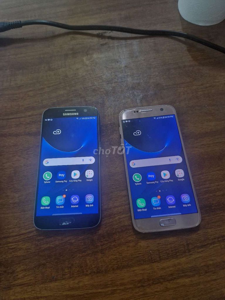 Samsung Galaxy S7 đen, 64GB, đã sửa chữa. Mua bán Điện thoại tại Huyện Hiệp Hòa Bắc Giang được đăng bởi Nguyễn Chiến hình 1
