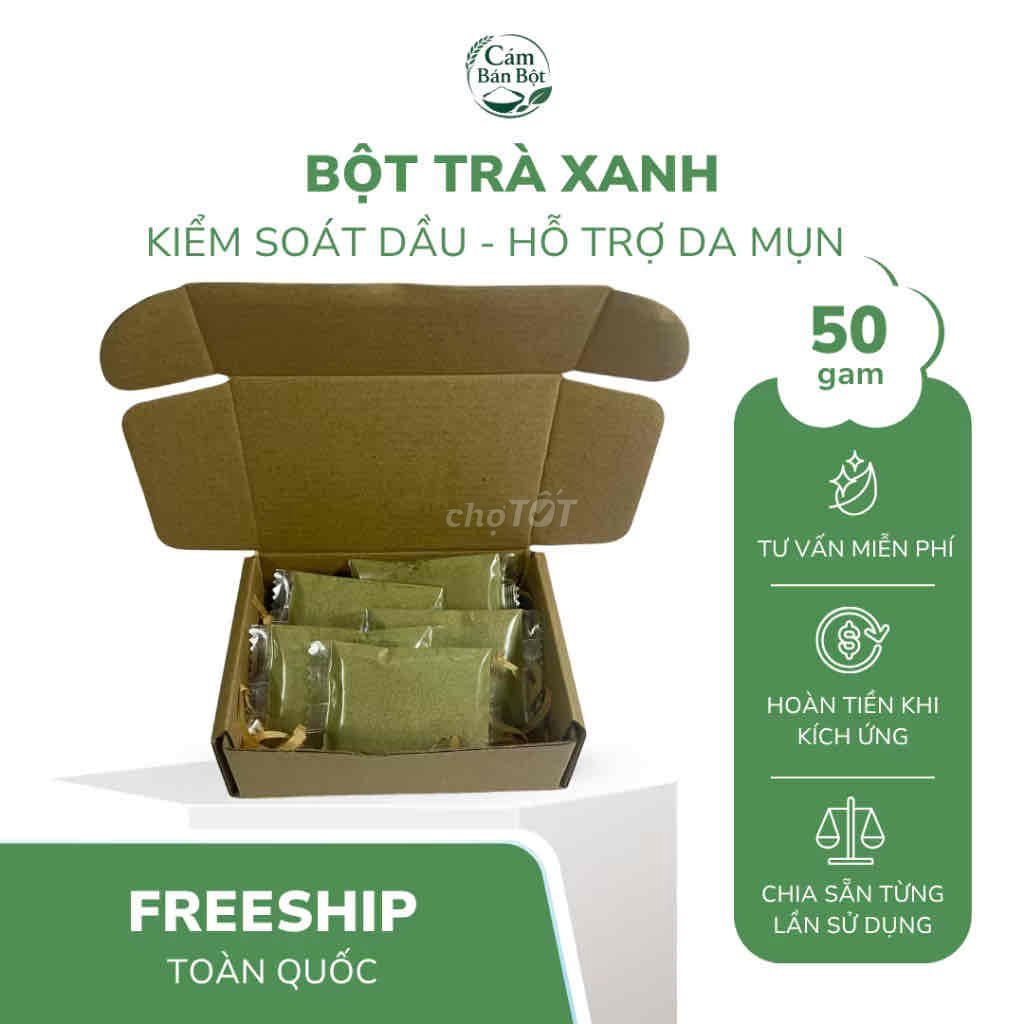 Bột trà xanh Cám Bán Bột 50 gam thiên nhiên. Mua bán Phụ kiện thời trang khác tại Quận Tân Bình Tp Hồ Chí Minh được đăng bởi Đoàn Hường hình 1