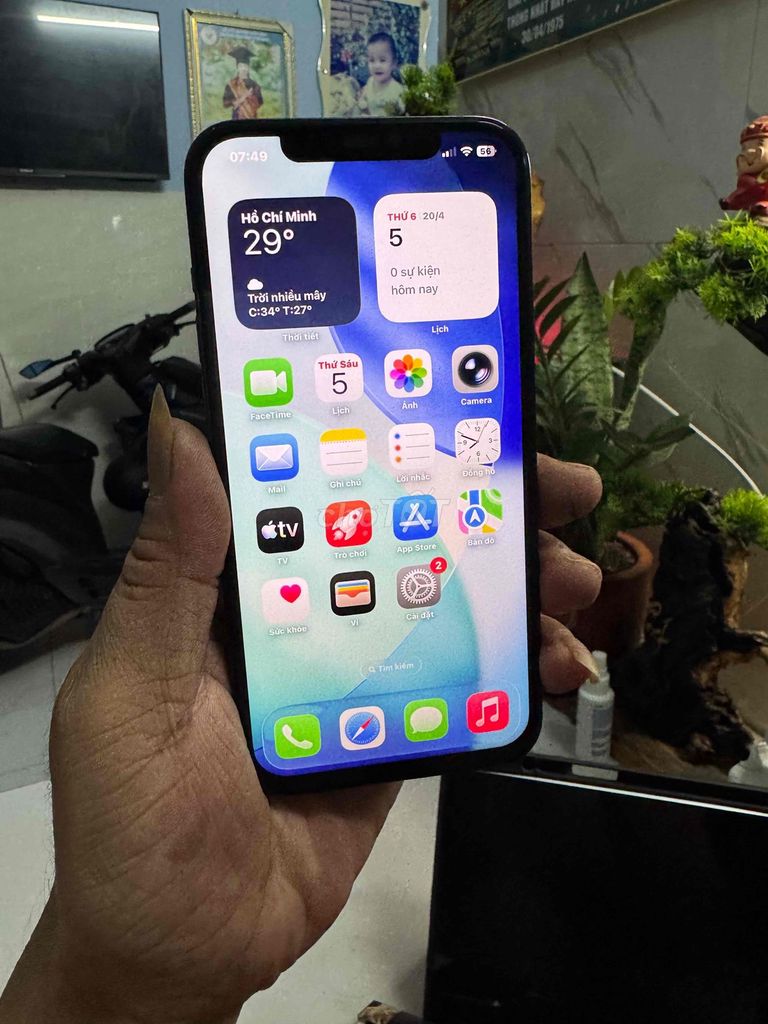 iPhone 12 Pro Max 128GB Xanh Đã sử dụng. Mua bán Điện thoại tại Thành phố Thuận An Bình Dương được đăng bởi  Phan Trung hình 1