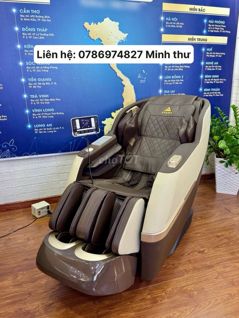 Thanh lý ghế massage demo cần trả trước 8 triệu900