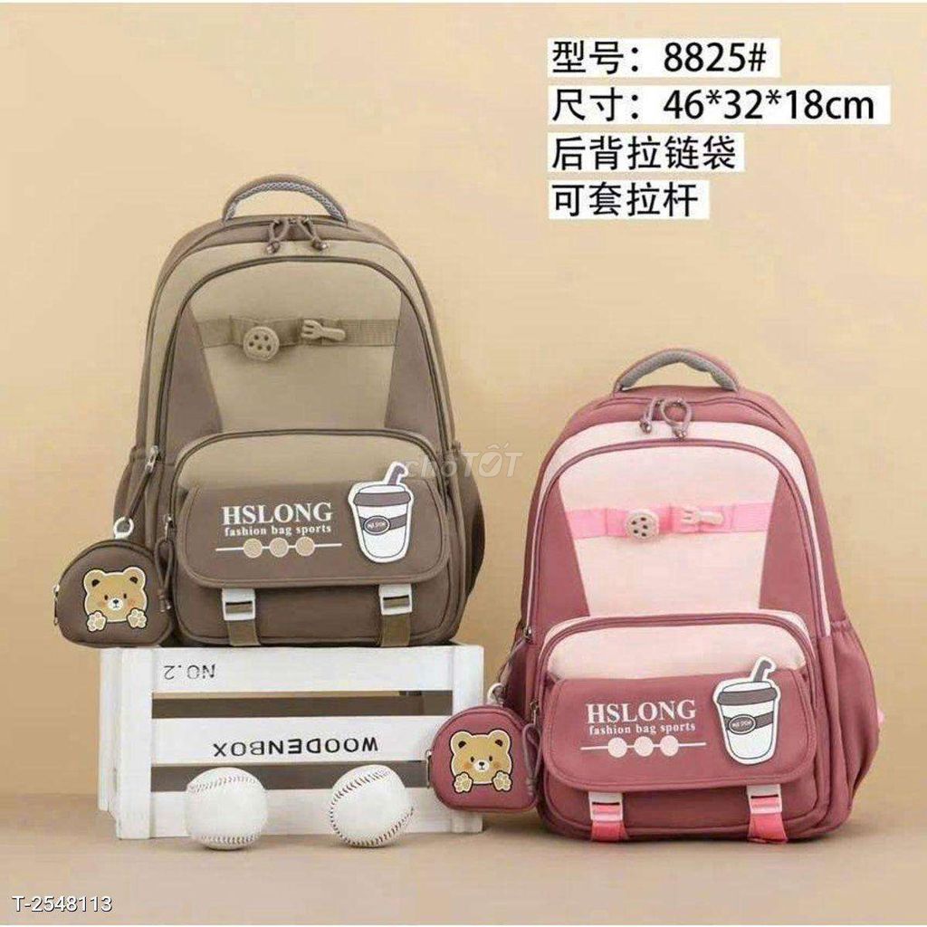 Balo HSLONG A8825 Vải Hồng Nâu. Mua bán Túi xách tại Huyện Bình Chánh Tp Hồ Chí Minh được đăng bởi Nguyễn Minh Tiến hình 1
