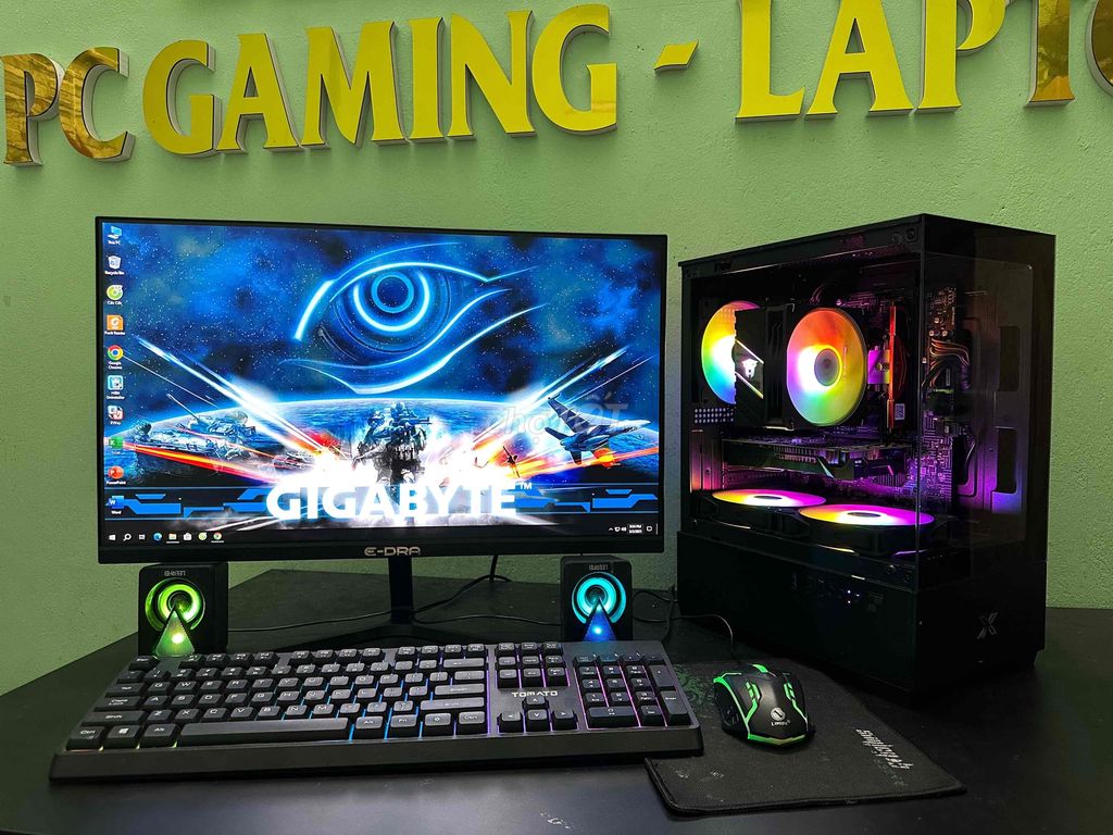 Full Bộ Gaming đẹp đời cao giâ tốt ae chơi