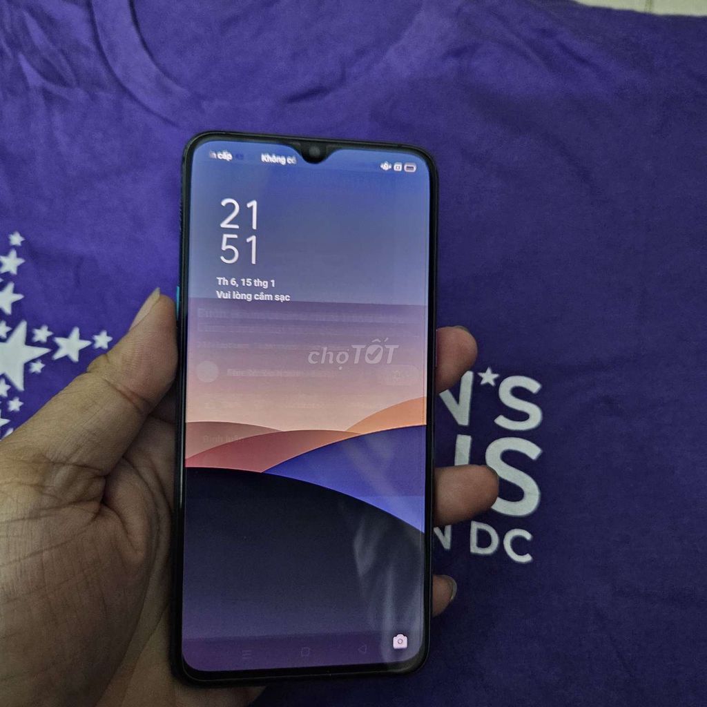 OPPO R17 Pro 128GB Xanh tím 2sim màn zin ram 6gb. Mua bán Điện thoại tại Thành phố Thủ Đức Tp Hồ Chí Minh được đăng bởi binphone hình 1