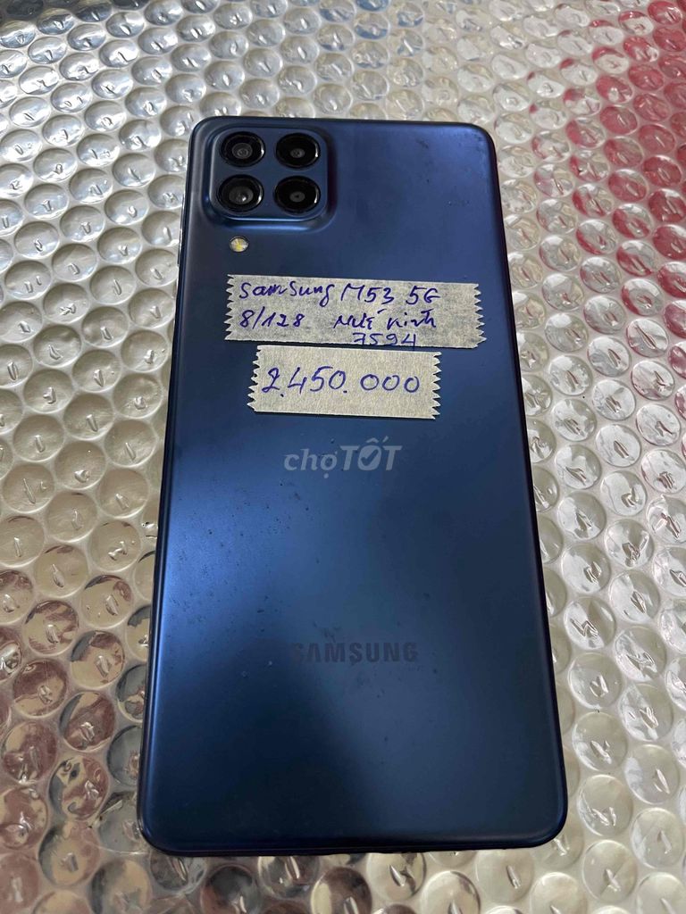 Samsung M53 5G 8/128 GB zin nứt kính. Mua bán Điện thoại tại Quận Ninh Kiều Cần Thơ được đăng bởi Cầm Đồ Anh Quý hình 1