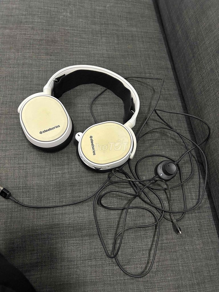Tai nghe Steelseries Over-ear Arctis 5 Trắng. Mua bán Tivi, Âm thanh tại Quận 7 Tp Hồ Chí Minh được đăng bởi Phuoc hình 1