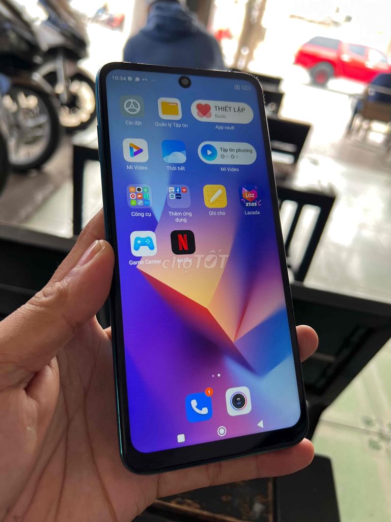 bán redmi note 9s màn hình zin 6/128G k vân tay