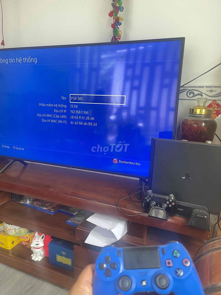 Máy chơi game Sony PlayStation 4 Đen 500GB. Mua bán Thiết bị chơi game tại Quận Ninh Kiều Cần Thơ được đăng bởi Nam Nguyễn hình 1