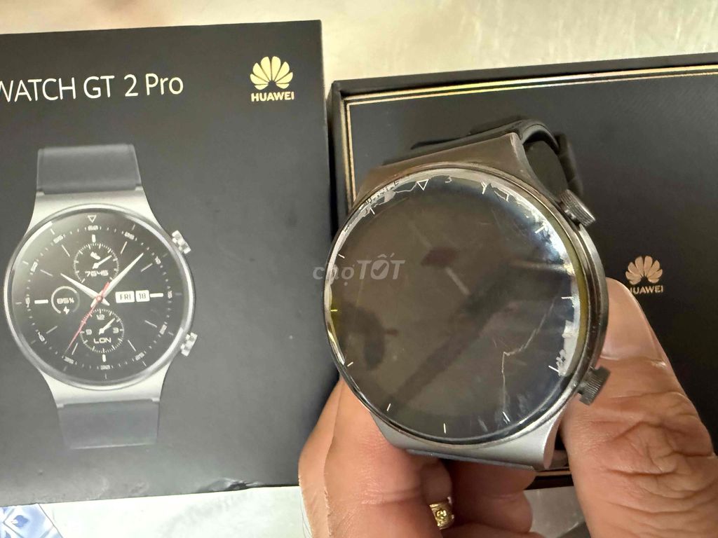 Huawei GT2 Pro Đen fullbox chính hãng. Mua bán Thiết bị đeo thông minh tại Quận Tân Phú Tp Hồ Chí Minh được đăng bởi Lam Phuong Hoang hình 1
