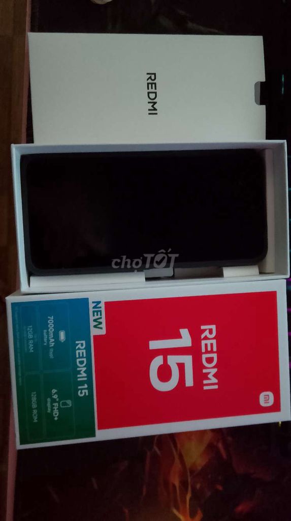 Xiaomi Redmi 15 128GB. Mua bán Điện thoại tại Huyện Bến Lức Long An được đăng bởi Thy Thy hình 1