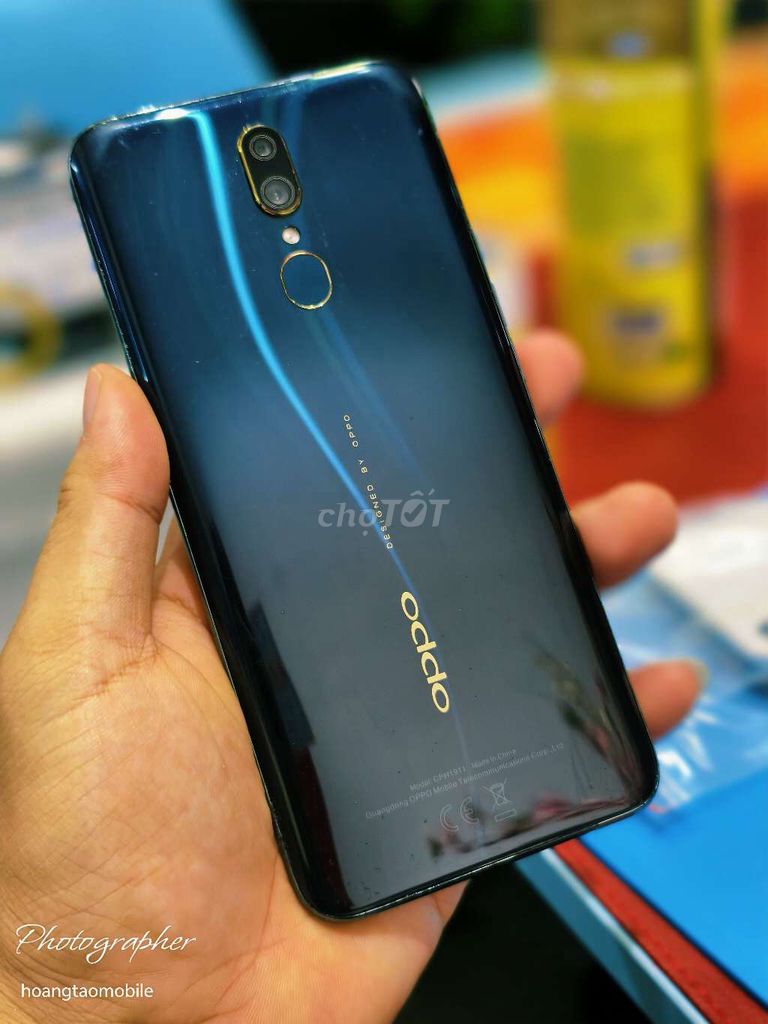 OPPO F11 8GB/256GB Xanh đen. Mua bán Điện thoại tại Quận Tân Bình Tp Hồ Chí Minh được đăng bởi Táo Bán Lổ hình 1