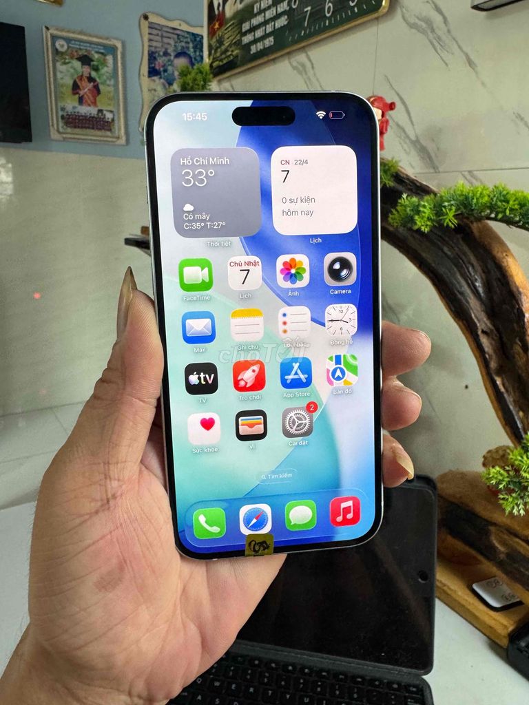 Apple iPhone 15 Plus 128GB Trắng Mỹ. Mua bán Điện thoại tại Thành phố Thuận An Bình Dương được đăng bởi  Phan Trung hình 1