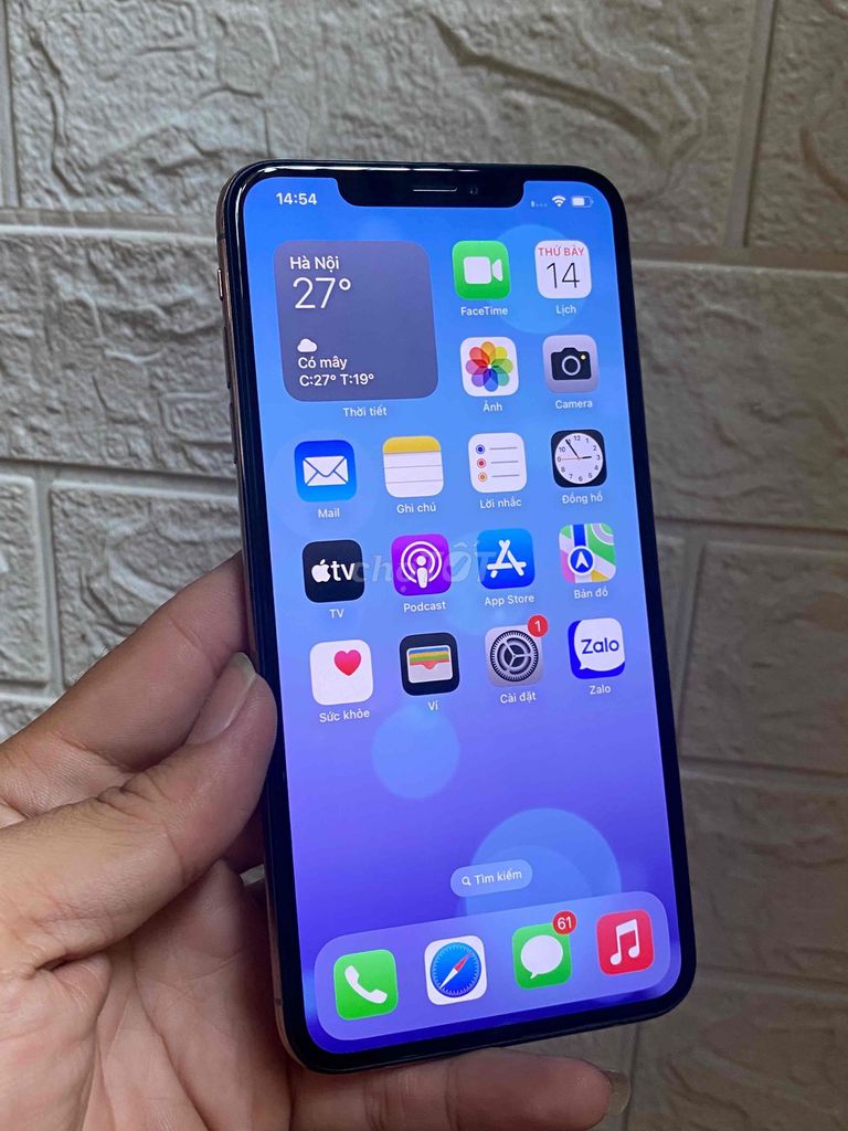IPhone XS Max quốc tế 64G Gold đẹp 98-99%. Mua bán Điện thoại tại Quận 5 Tp Hồ Chí Minh được đăng bởi anh Khang hình 1