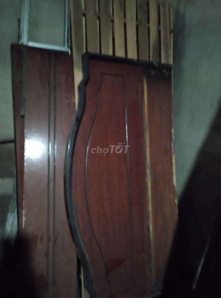 Giường ván ép 1.4m x 2m Nâu. Mua bán Giường, chăn ga gối nệm tại Huyện Trảng Bom Đồng Nai được đăng bởi Nguyễn Trường Giang hình 1