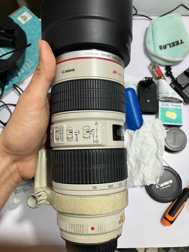 Ống kính Canon EF 70-200mm f/2.8L IS. Mua bán Máy ảnh, Máy quay tại Huyện Kiến Xương Thái Bình được đăng bởi Phạm Duy An hình 1
