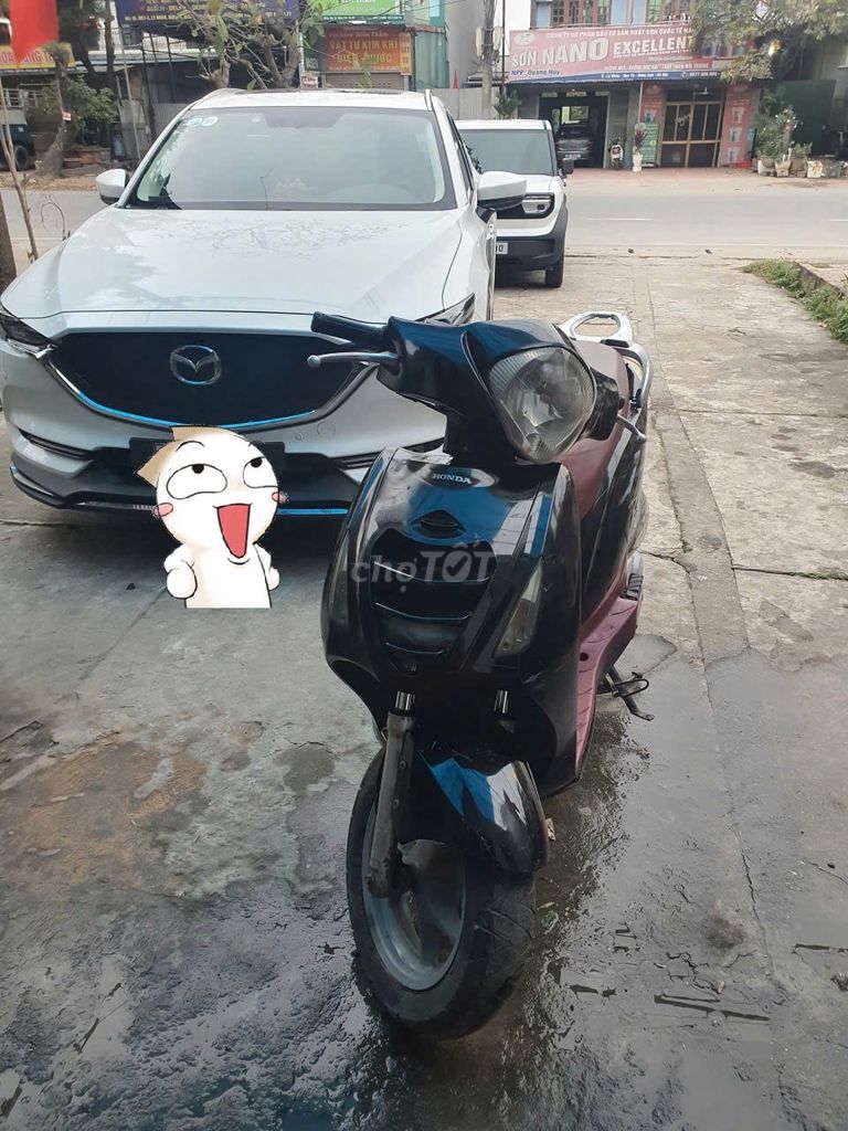 Honda PS 150i 2008 года, черный/красный