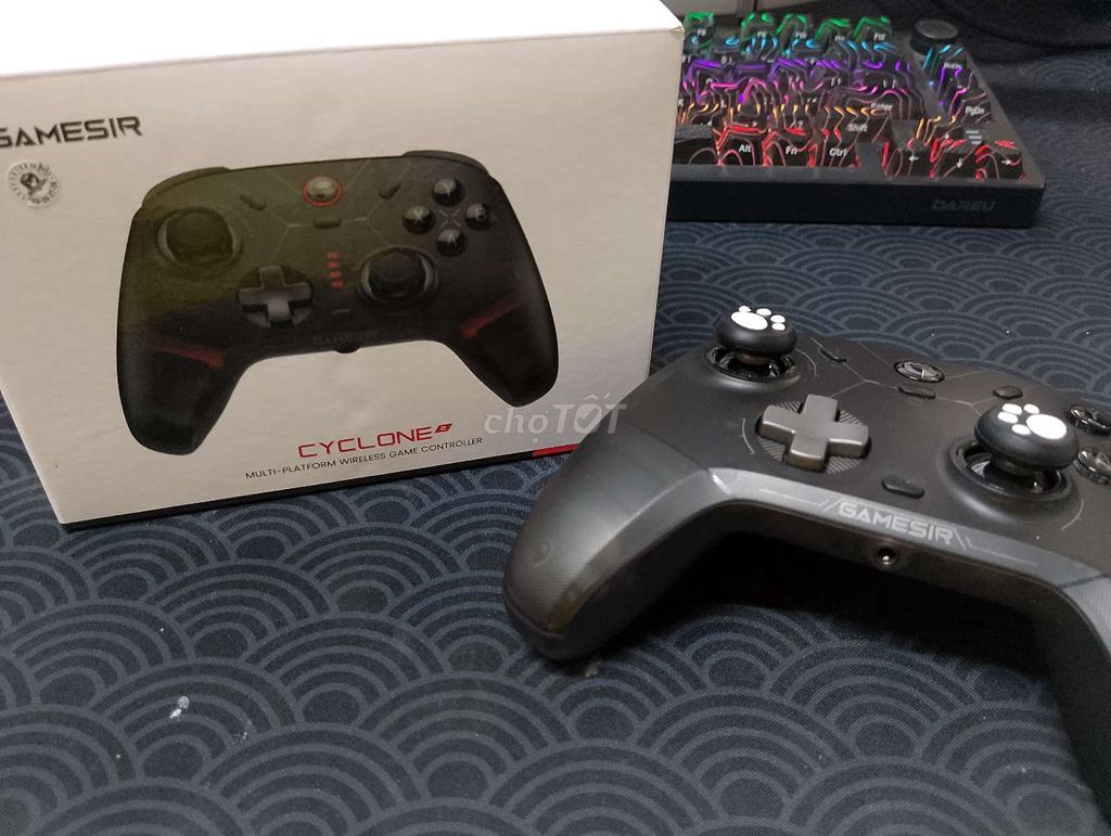 Tay cầm GameSir Cyclone 2 Đen Đã sử dụng. Mua bán Thiết bị chơi game tại Thành phố Thuận An Bình Dương được đăng bởi Hoài Nhân hình 1
