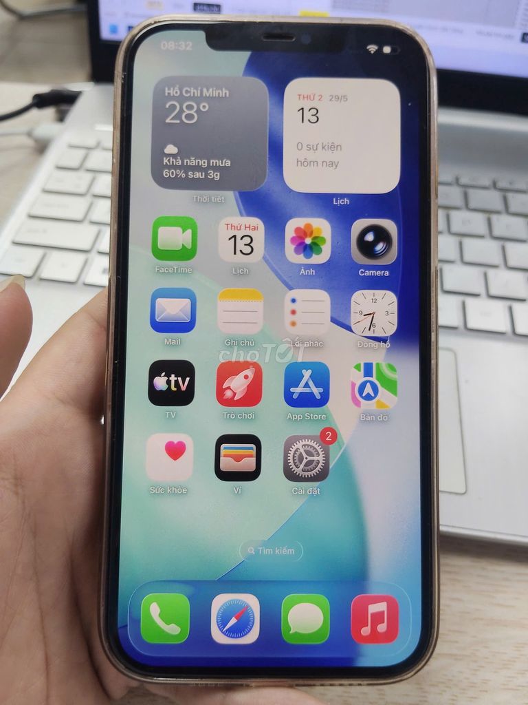Apple iPhone 12 Pro Max 256GB Xanh. Mua bán Điện thoại tại Quận Hoàng Mai Hà Nội được đăng bởi Vũ Hồng Thái hình 1