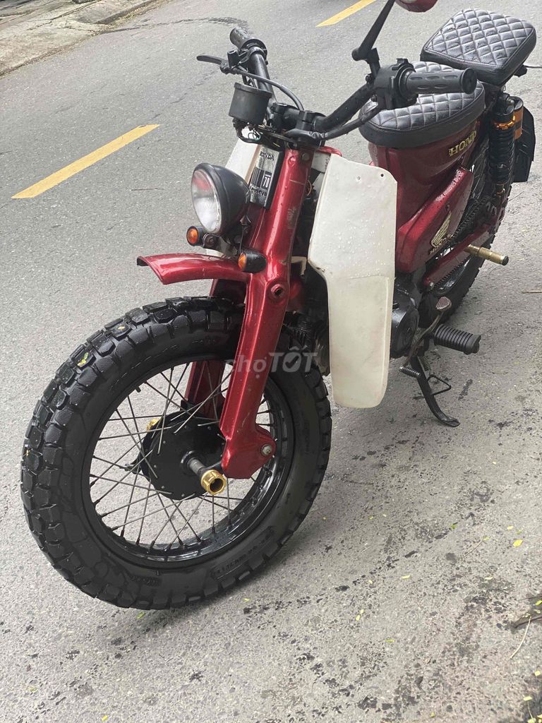 Honda Cub độ lên Street. Mua bán Xe máy tại Quận Thanh Khê Đà Nẵng được đăng bởi Nhã Uyên hình 5