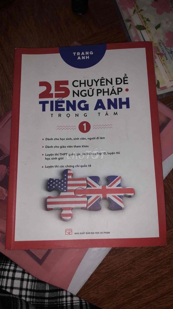 Combo 3 quyển sách ngữ pháp Tiếng Anh - Trang Anh