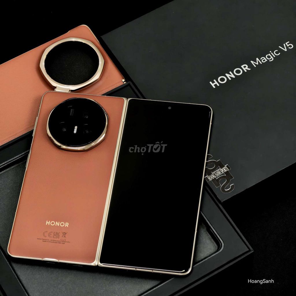 Honor Magic V5 Da Đỏ 16GB/512GB Chính Hãng FPT. Mua bán Điện thoại tại Quận Tân Phú Tp Hồ Chí Minh được đăng bởi HOÀNG SANH hình 1