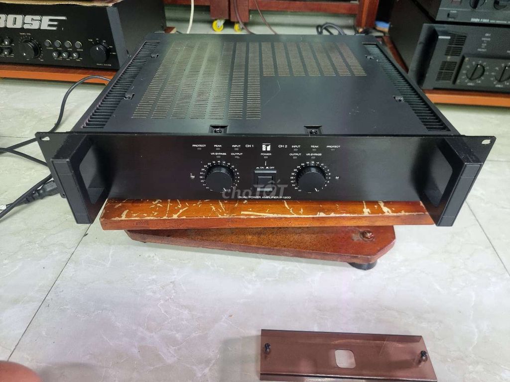Cục đẩy công suất Toa P-120D Đen Nhật Bản. Mua bán Tivi, Âm thanh tại Quận 12 Tp Hồ Chí Minh được đăng bởi Tiến Dũng Âm Thanh Bãi  Tuyển chọn  hình 1