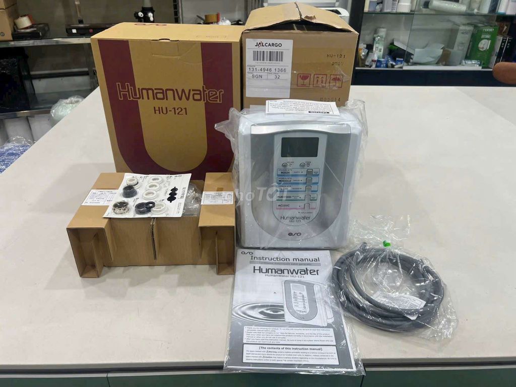 Máy lọc nước ion kiềm Humanwater HU-121 mới 100% . Mua bán Bếp, lò, đồ điện nhà bếp tại Quận Tân Phú Tp Hồ Chí Minh được đăng bởi quynhnhantam hình 1