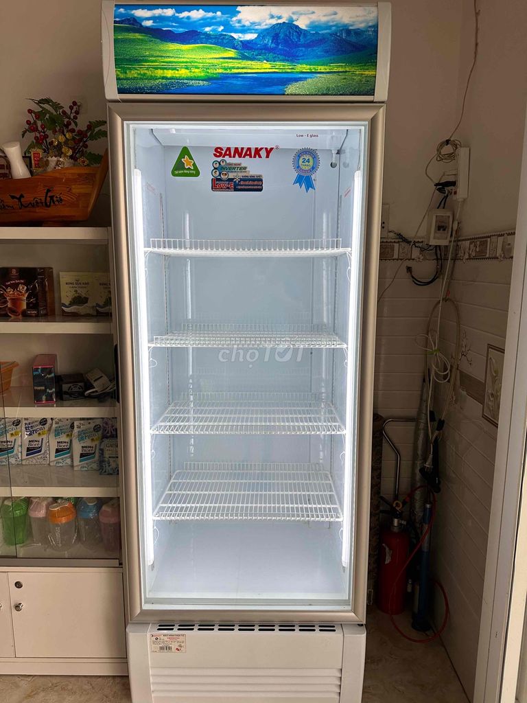 tủ mát Sanaky 500L new 98% BH hãng 11/2026