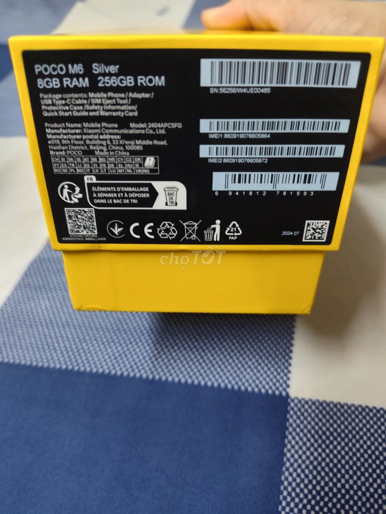 Poco m6 8/256. Mua bán Điện thoại tại Huyện Duy Xuyên Quảng Nam được đăng bởi Real leather hình 1