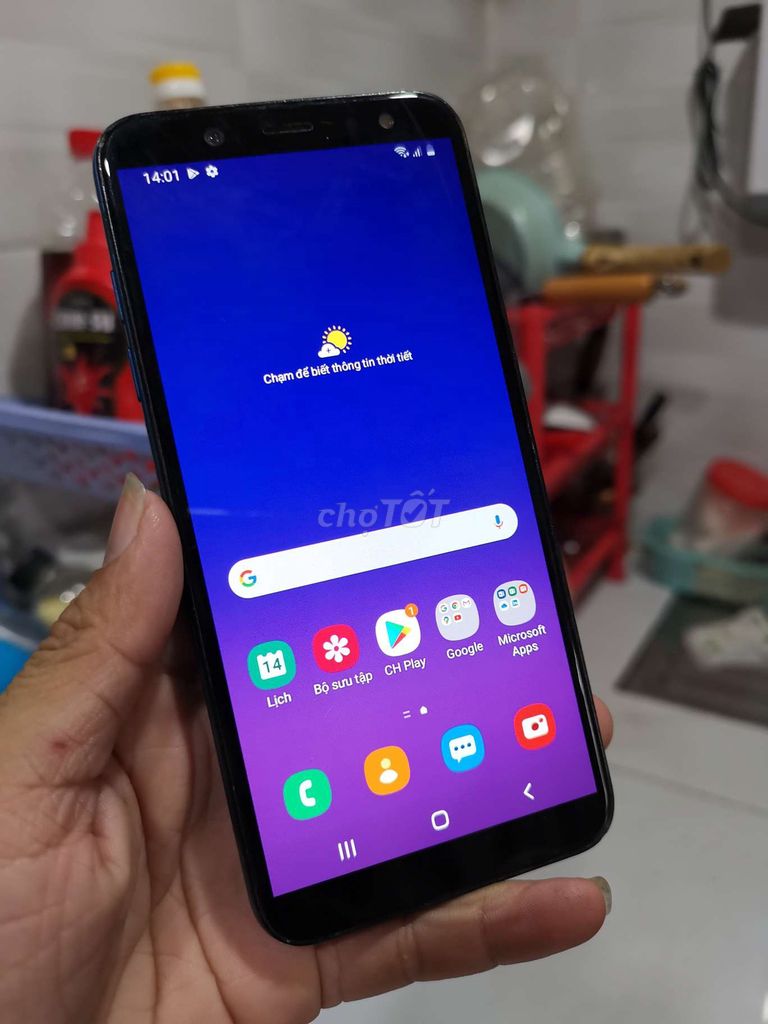 Galaxy A600 3/32GB zin, android 10, pin ngon. Mua bán Điện thoại tại Quận 12 Tp Hồ Chí Minh được đăng bởi Phước Trần hình 1